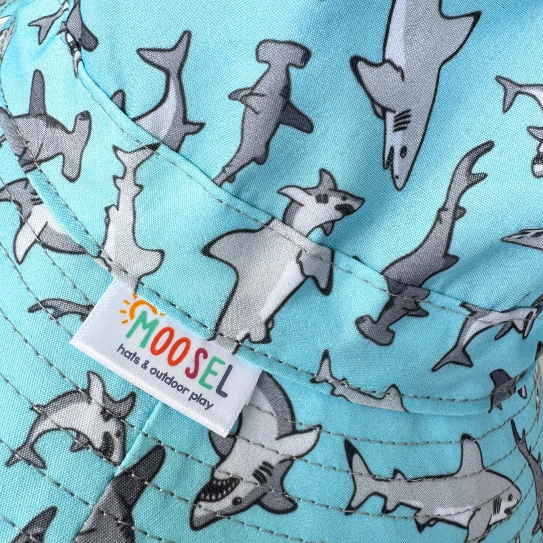 Hammerhead & Great White Sharks | Kids Bucket Hat