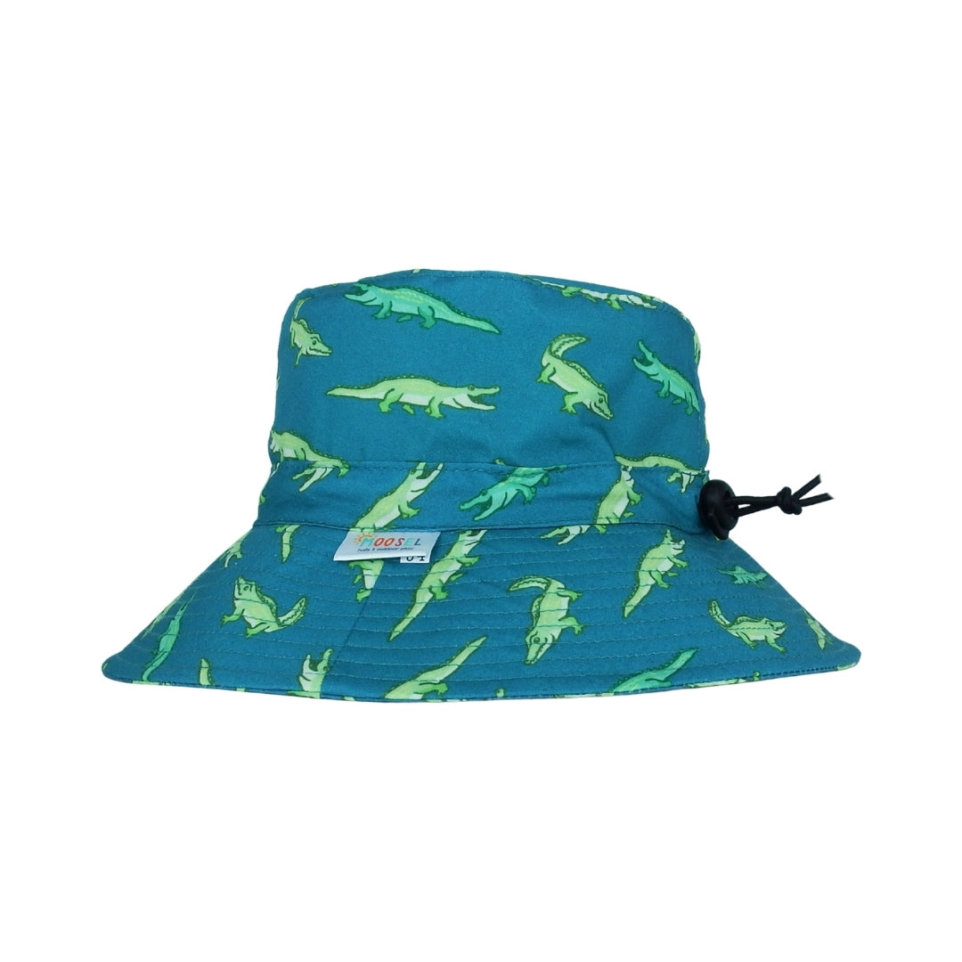 Green Crocodiles & Alligators | Kids Bucket Hat