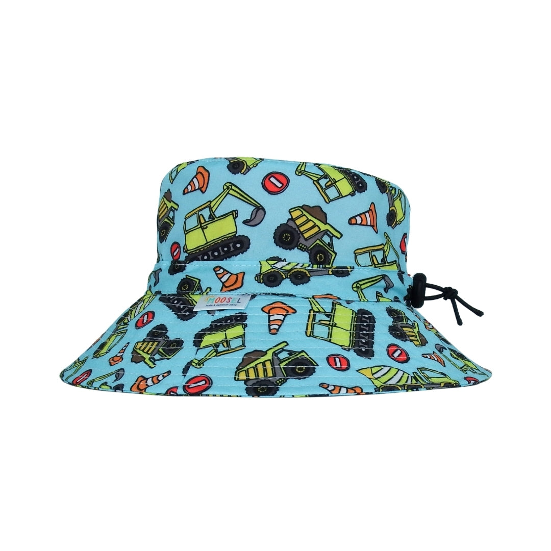Construction Trucks Diggers | Kids Bucket Hat