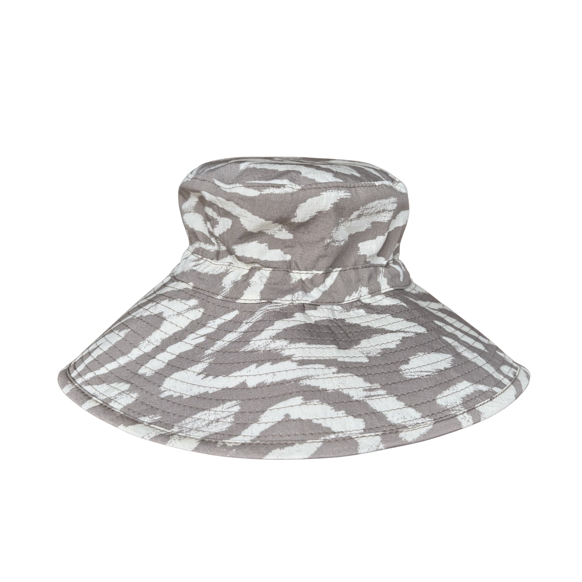 Grey & White | Ladies Bucket Hat
