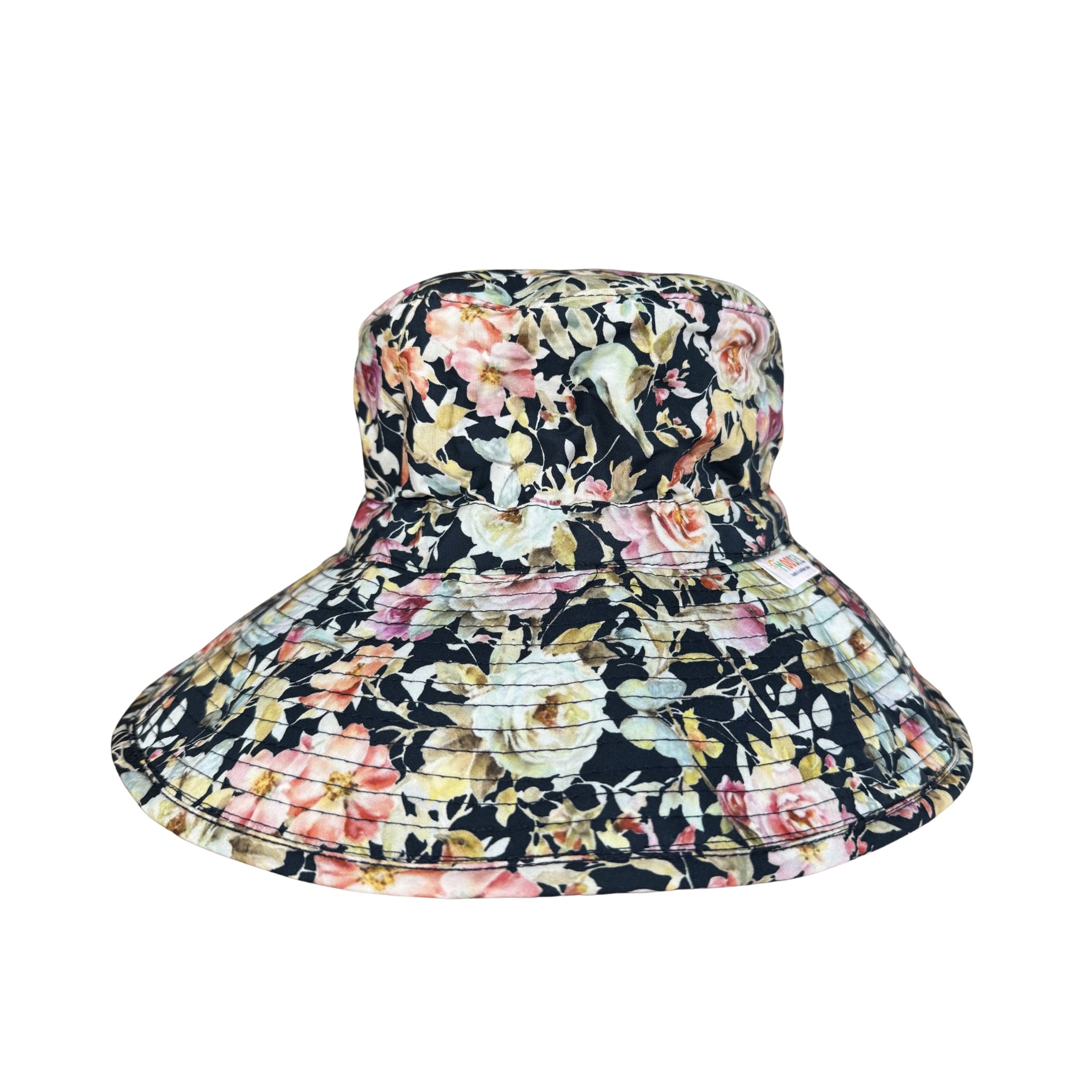 Navy Floral | Ladies Bucket Hat