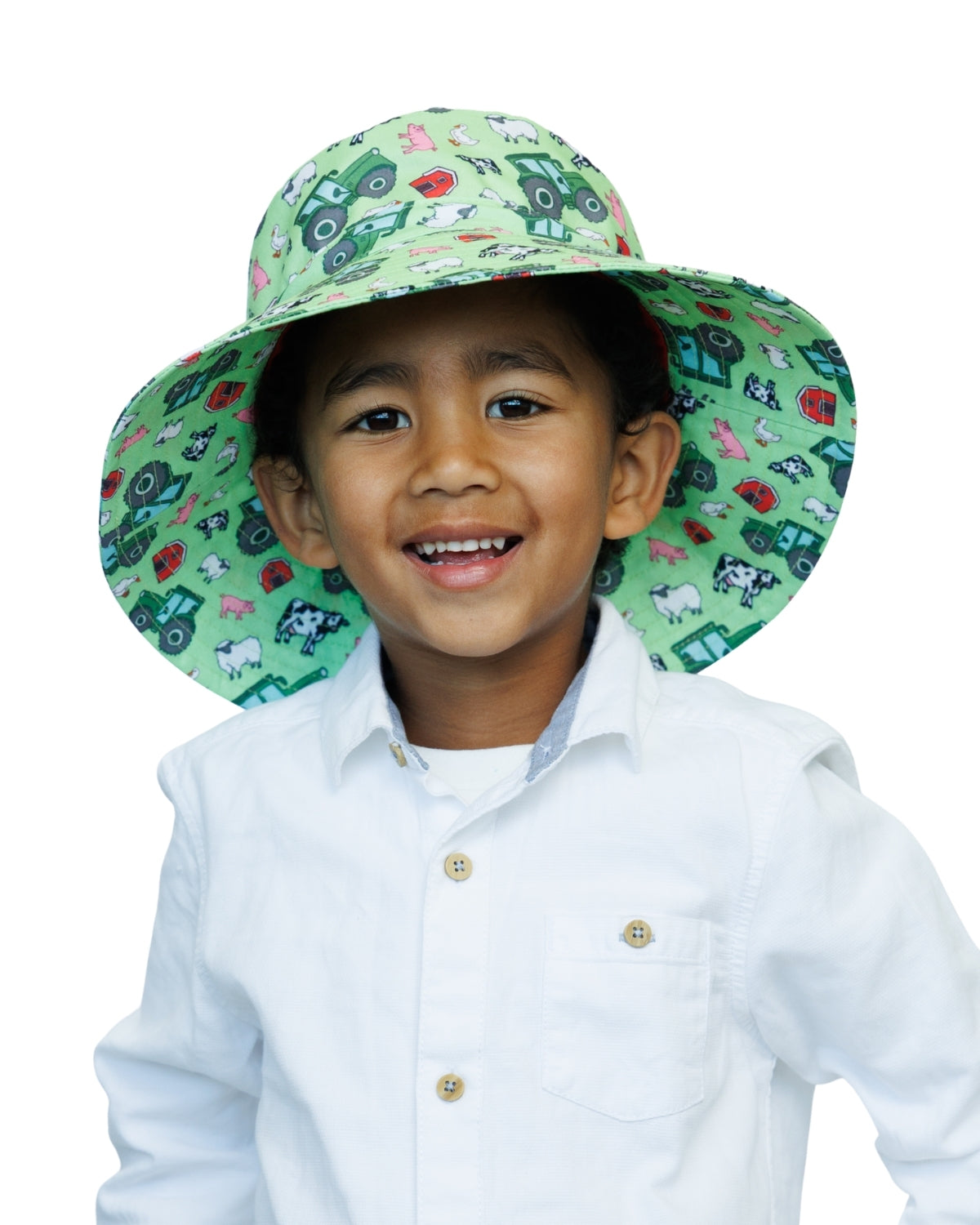 Farm Animals & Tractors | Kids Bucket Hat