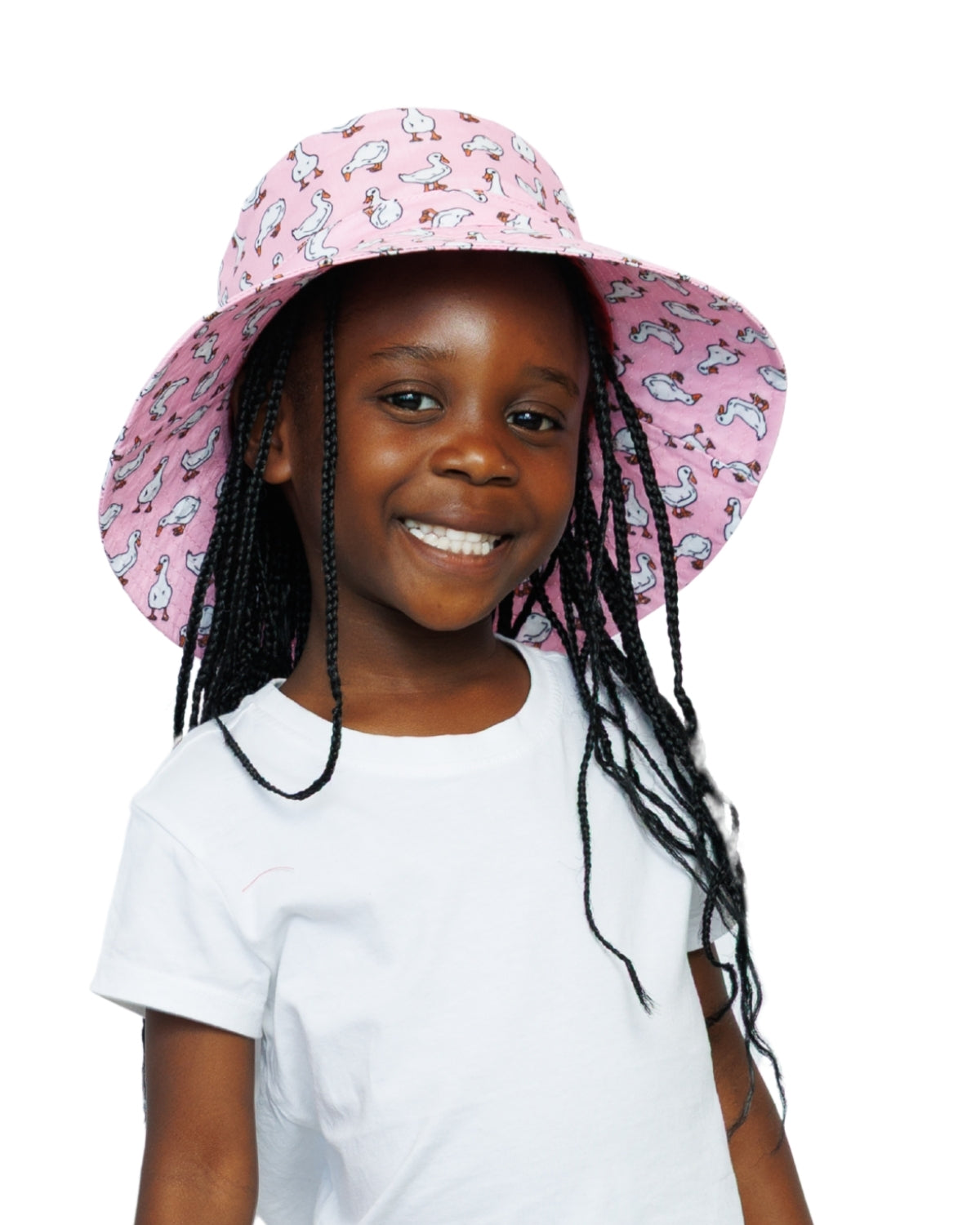 Duck Kids Bucket Hat - Pink