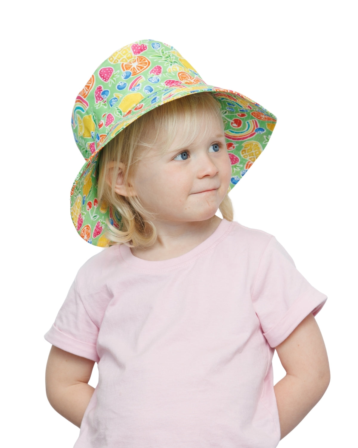 Tropical Fruit Kids Bucket Hat