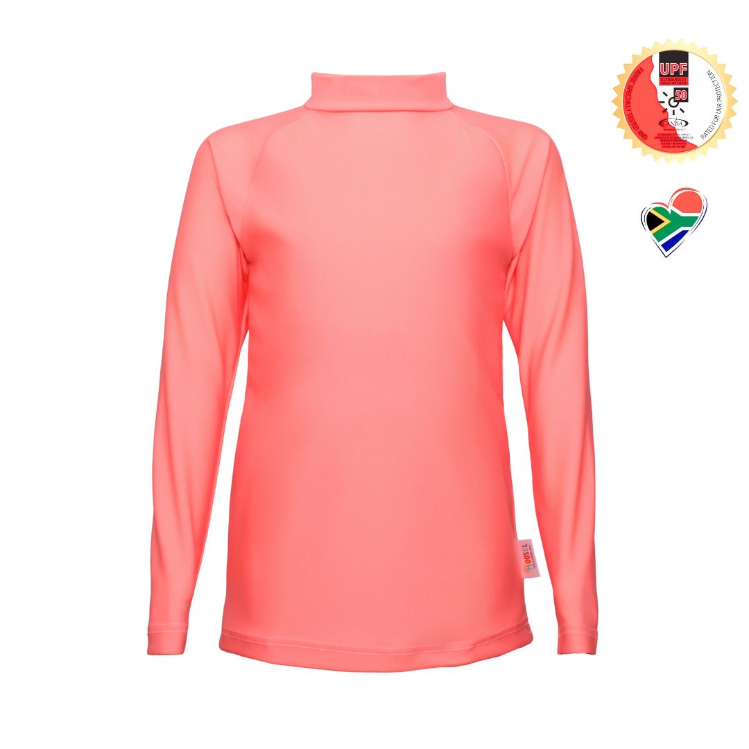 Kids Pink Bubblegum High Visibility | Rash Vest