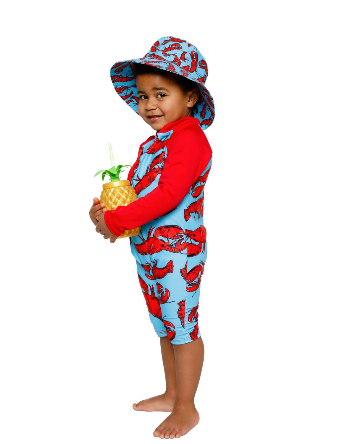 Boys Lobster|Swim Onesie, Bathing Suit