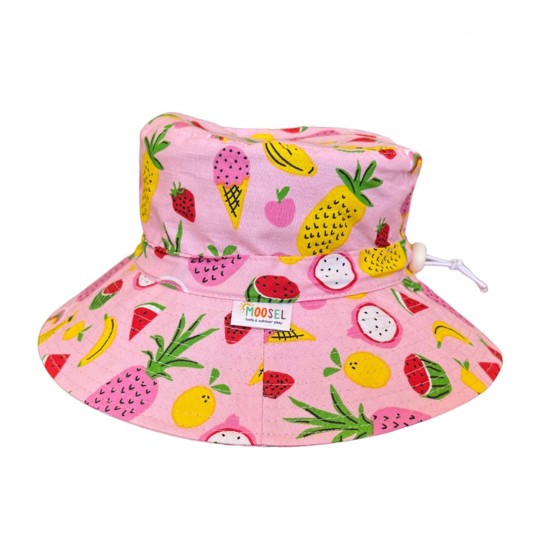 Pink Tropical |Kids Bucket Hat