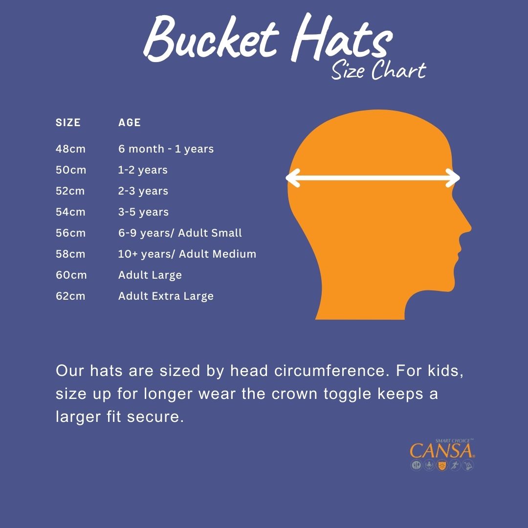Kids Bright Neon Swim Bucket Hat | 7cm Brim, High Visibility