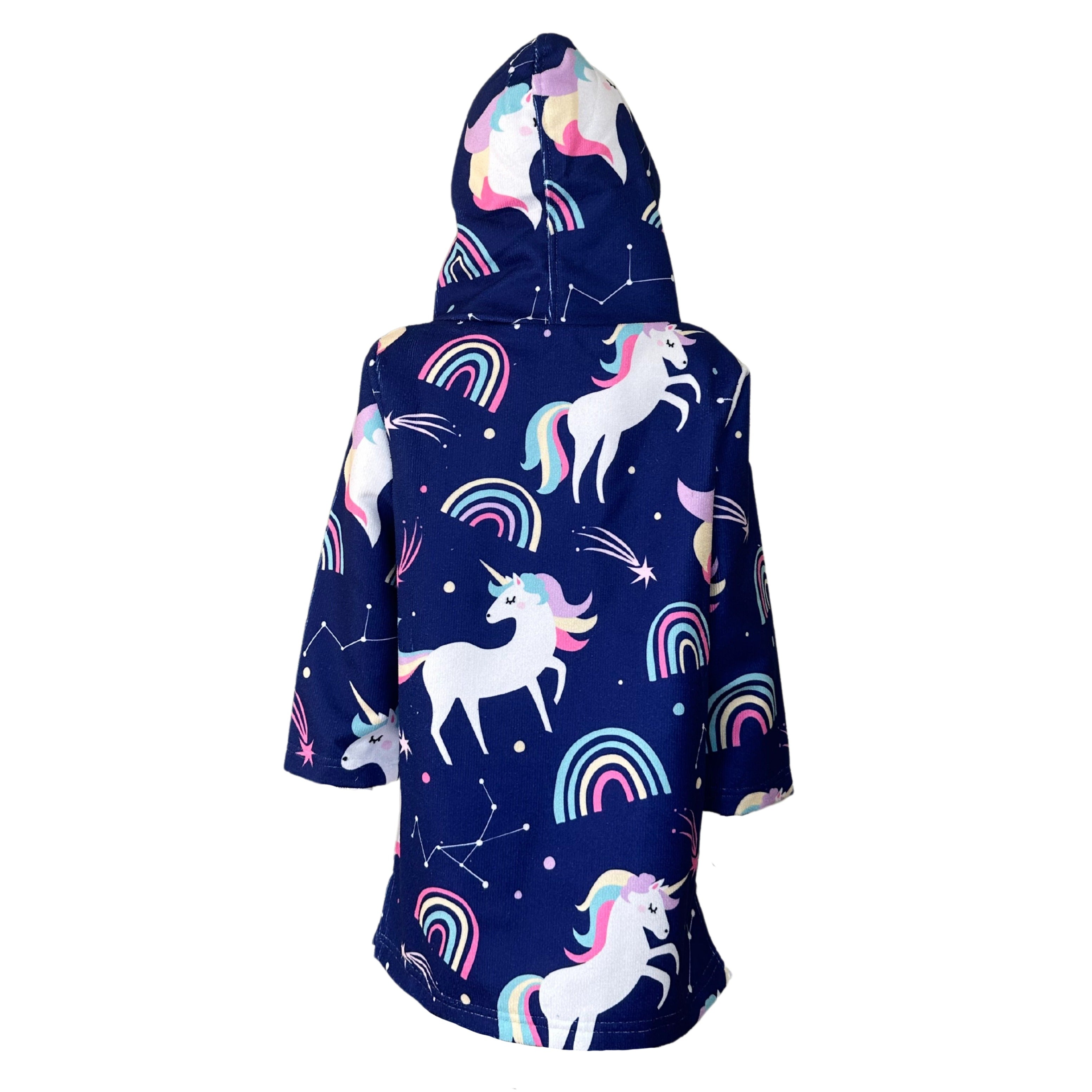 Hooded Towel / Swim Poncho UNICORNS